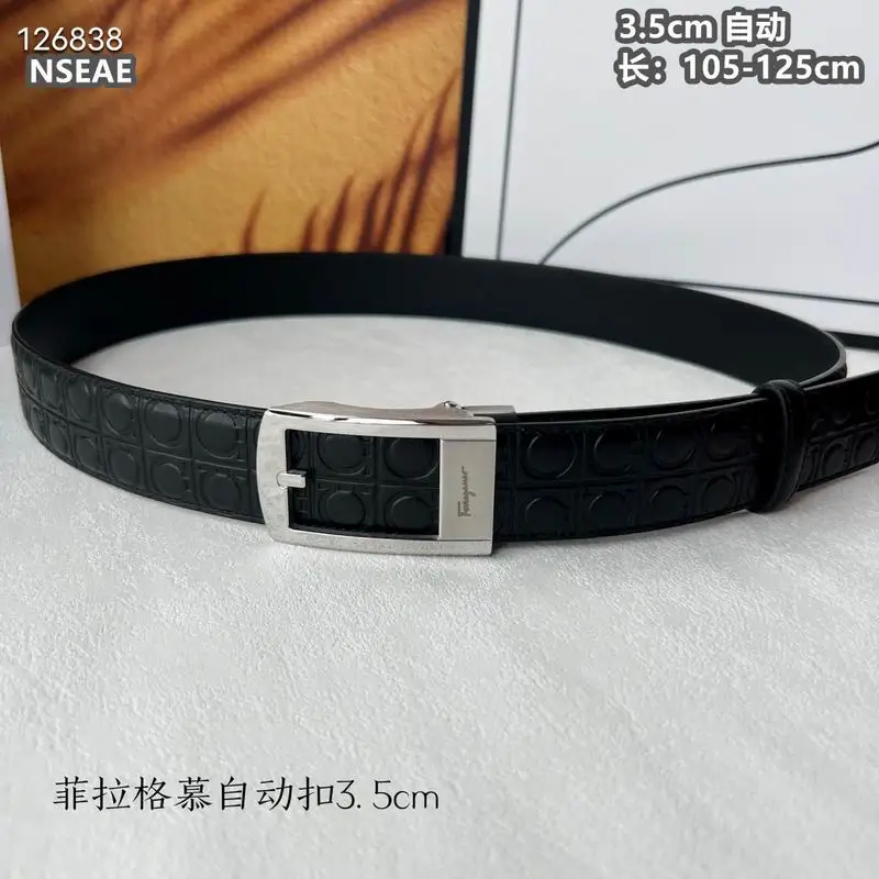 Ferragamo belt 35mmX105-125cm 8L113